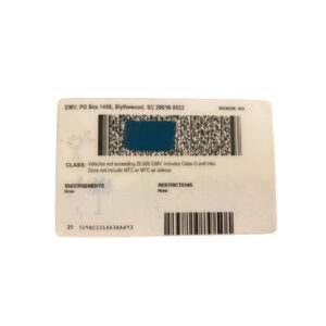 South Carolina Fake ID 