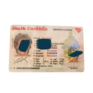 South Carolina Fake ID