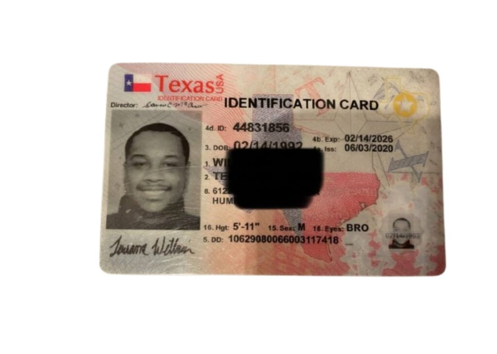 Texas Fake Driver License