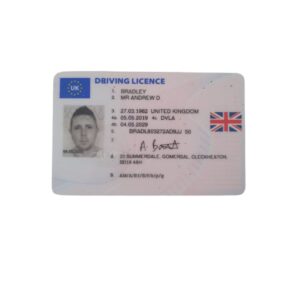 UK Fake Driving Licence