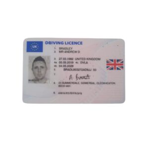 UK Fake Driving Licence