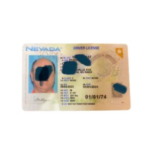 Nevada Fake Driver License