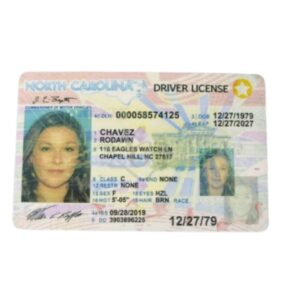 North Carolina Fake ID