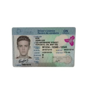 Canada Fake Driver License and Fake ID