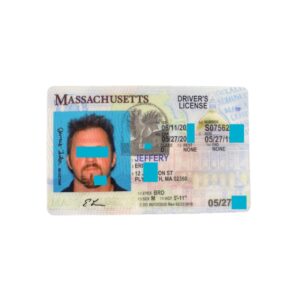 Massachusetts Fake Driver License