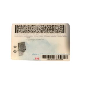 Alberta Fake Driver's License