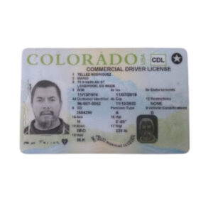 Colorado Fake Driver License
