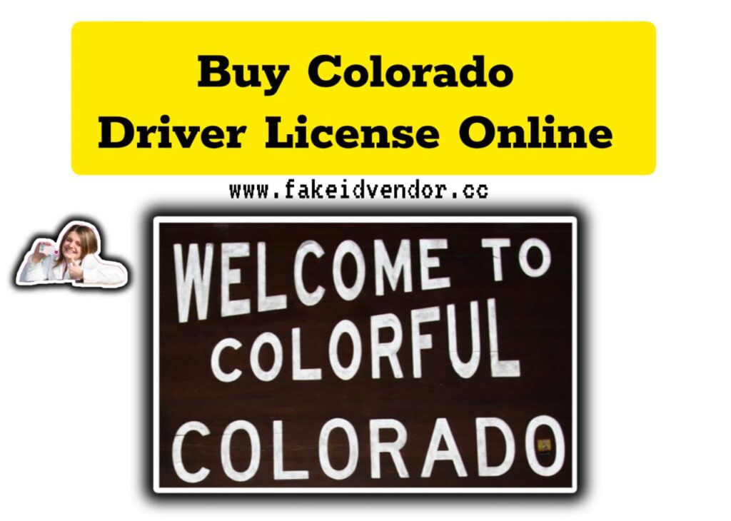 Colorado Fake Driver License