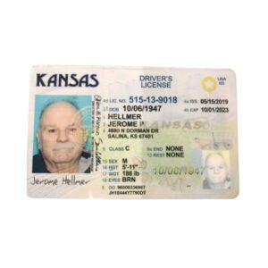 Fake Kansas Driver's License