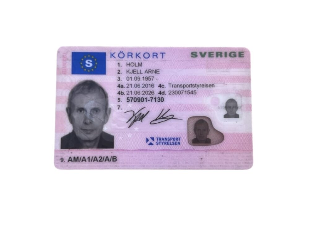 Fake Swedish ID Card