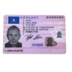 Fake Swedish ID Card
