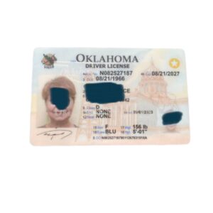 Oklahoma Fake Driver License