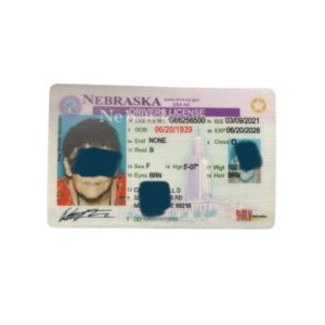 Nebraska Fake Driver License