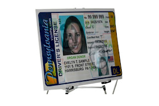 Pennsylvania fake id vs real