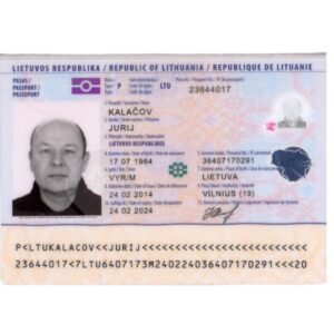 Buy Fake Lithuania Passport