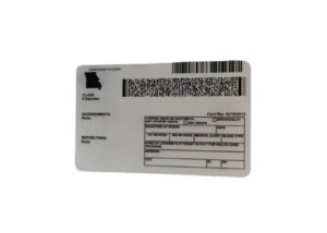 Fake Missouri Drivers License
