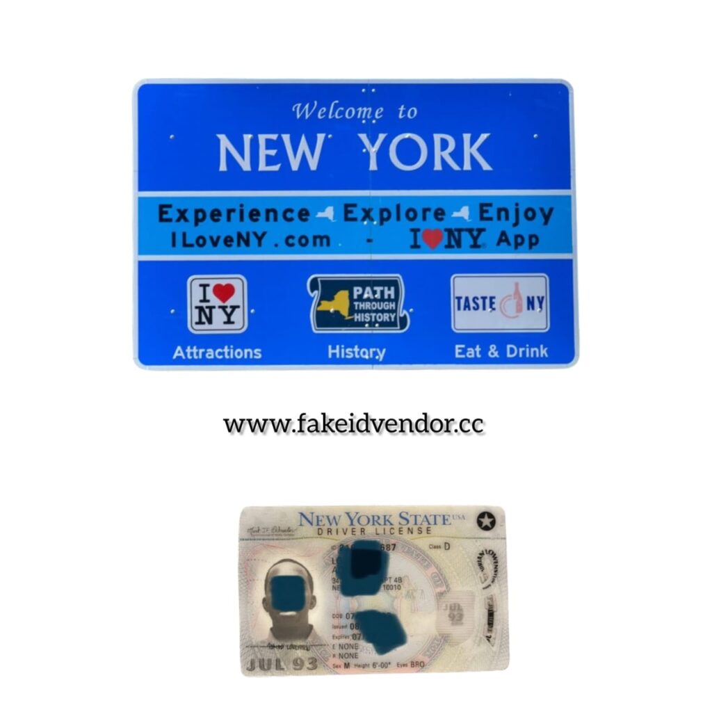 Fake New York State Driver's License