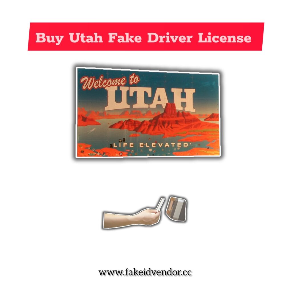 a closer look at the utah fake driver license for sale