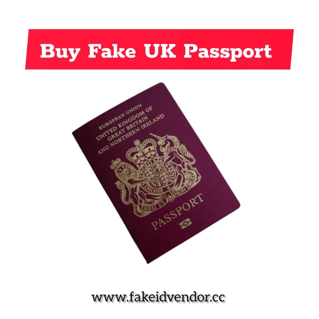 mastering the art of identifying uk fake passports for sale