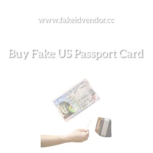 Fake US Passport Card