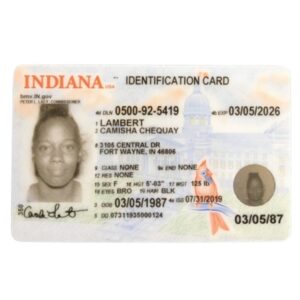 Fake Indiana id