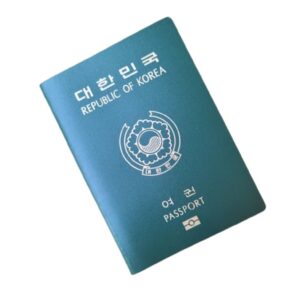 Fake South Korea Passport