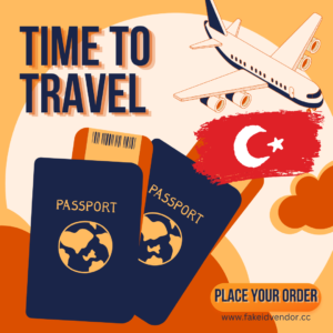 Fake Türkiye Passport